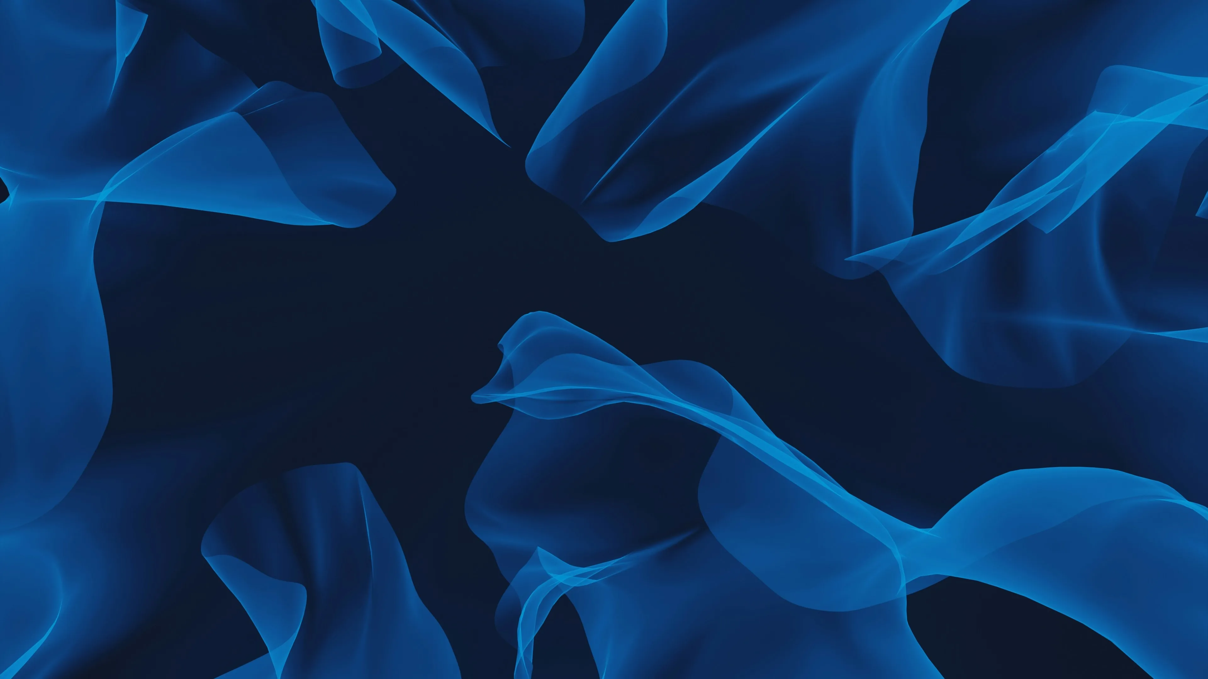 A picture of blue vectors representing the organic approach of AlisAlpha